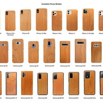 Real Wood Wooden Carved Cover Case For Iphone 5 5s..