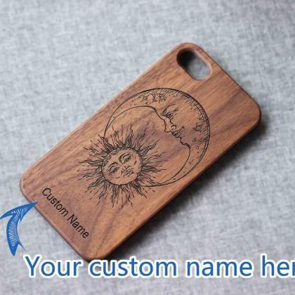 Lion Phone Case For Iphone 13 Mini 11 X Wood..