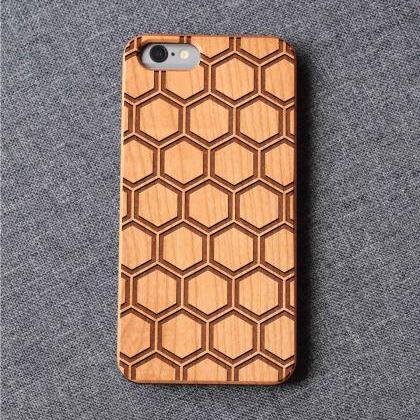 Hexagonal Geometry Iphone Case For 13 Mini 11 X..