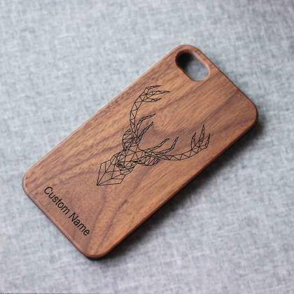 Buck Deer Iphone Case For 13 Mini 11 X Wood Iphone..