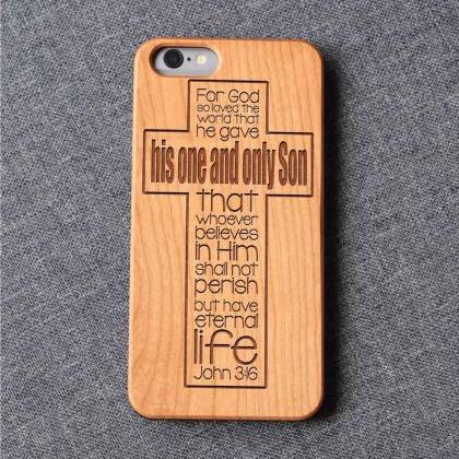 John Cross Iphone Case For 13 Mini 11 X Wood..