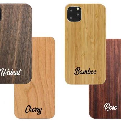 Man And Earth Iphone Case For 13 Mini 11 X Wood..