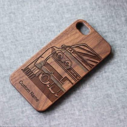 Racing Car Iphone Case For 13 Mini 11 X Wood..