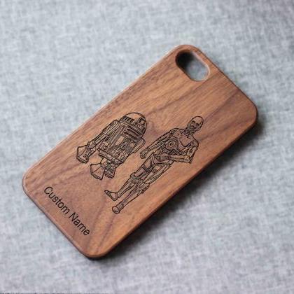 Star Wars Phone Case For Iphone 13 Mini 11 X Wood..