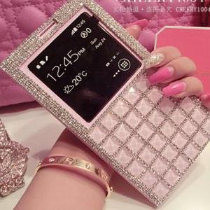 Bling Crystals Flower Case Iphone 6 Plus..