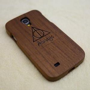 Phone Case, Wood Galaxy S4 Case, Natural Wood..