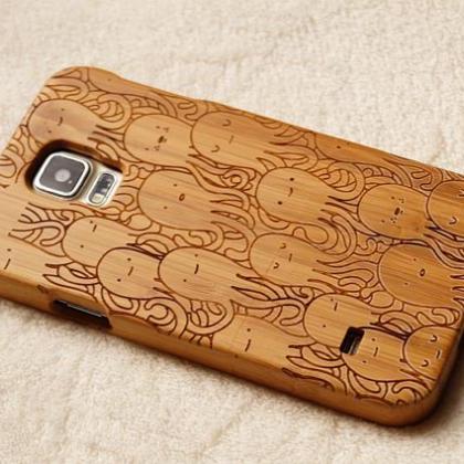Real wood samsung galaxy s5/note4 c..