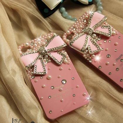 Bling Crystal Bow Case Iphone 6 Plus Case,iphone..