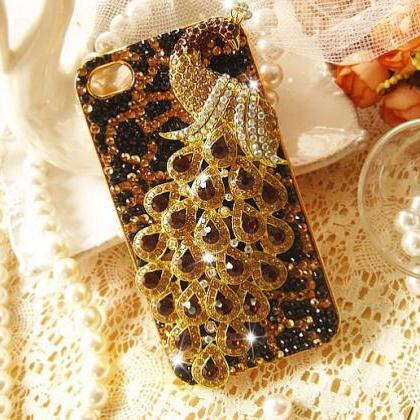 Luxury Bling Crystal Peacock Case Iphone 6 Plus..