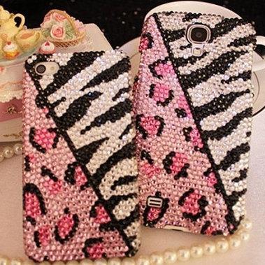 Bling Leapard Crystal Case Iphone 6 Plus..