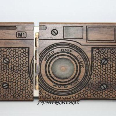 M1 camera walnut Case iPhone 5 5s pluscase,natural iphone 5 wood case - wooden iPhone 5 case