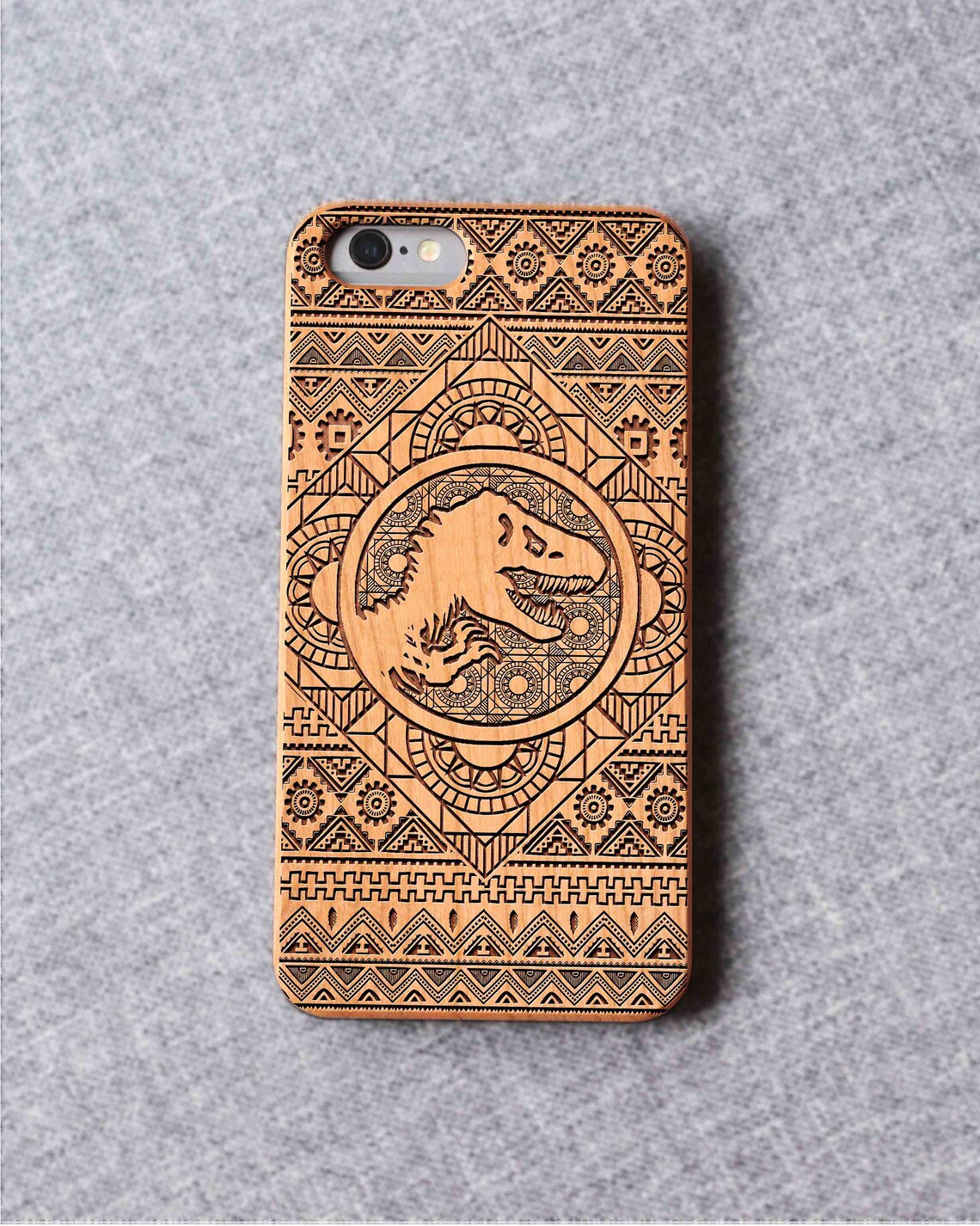 Jurassic Park World Iphone Case For 13 Mini 11 X Wood Iphone Case Iphone 12 Wood Case Iphone 13 Pro Max, Iphone 12 Case