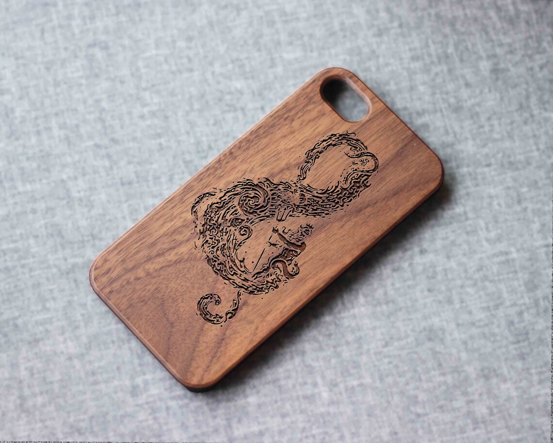 Sound Of Ocean Music Phone Case For Iphone 13 Mini 11 X Wood Iphone Case Iphone 8 Wood Case Iphone 13 Pro Max, Iphone 12 Case