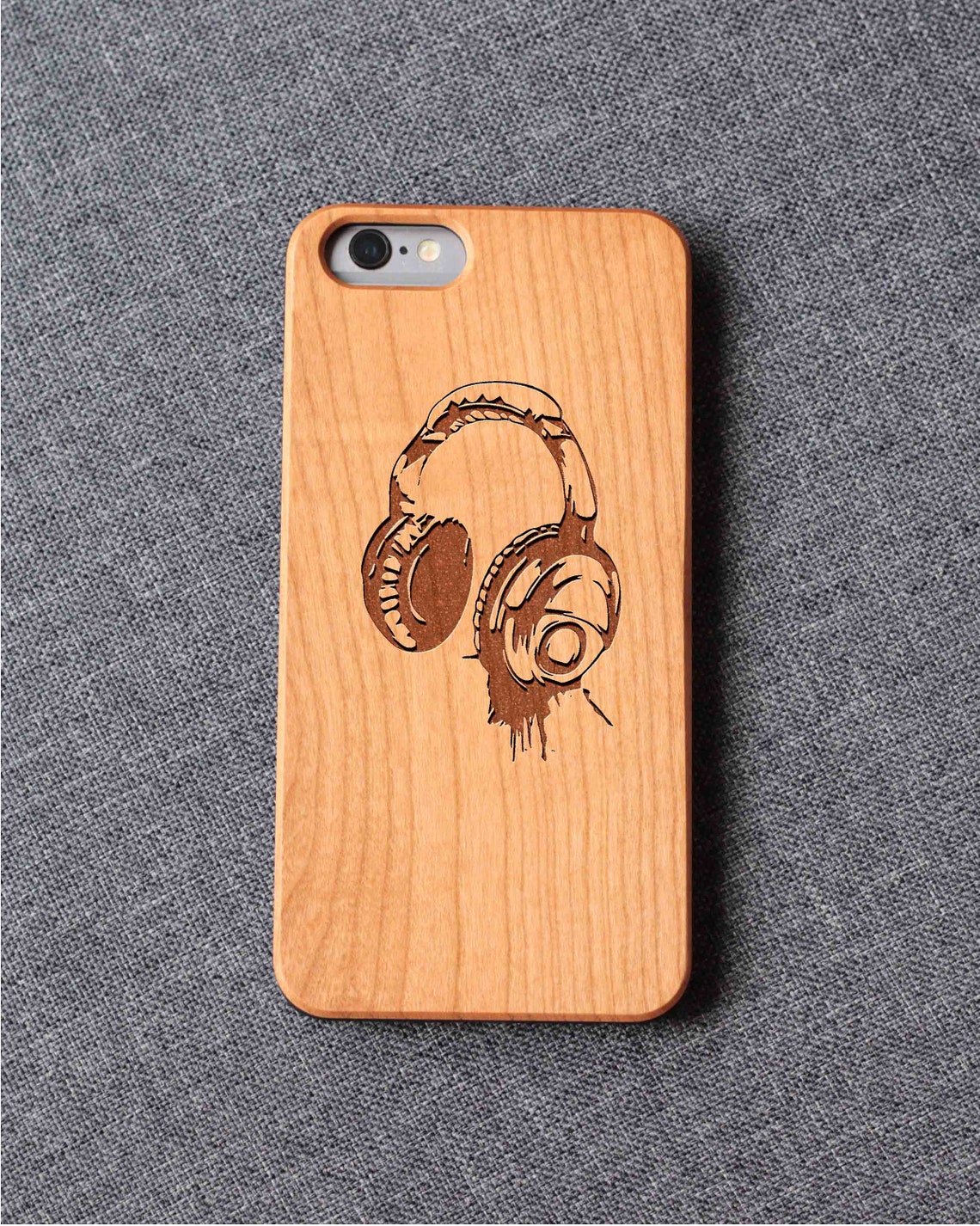 Music Earphone Iphone Case For 13 Mini 11 X Wood Iphone Case Iphone 12 Wood Case Iphone 13 Pro Max, Iphone 12 Case