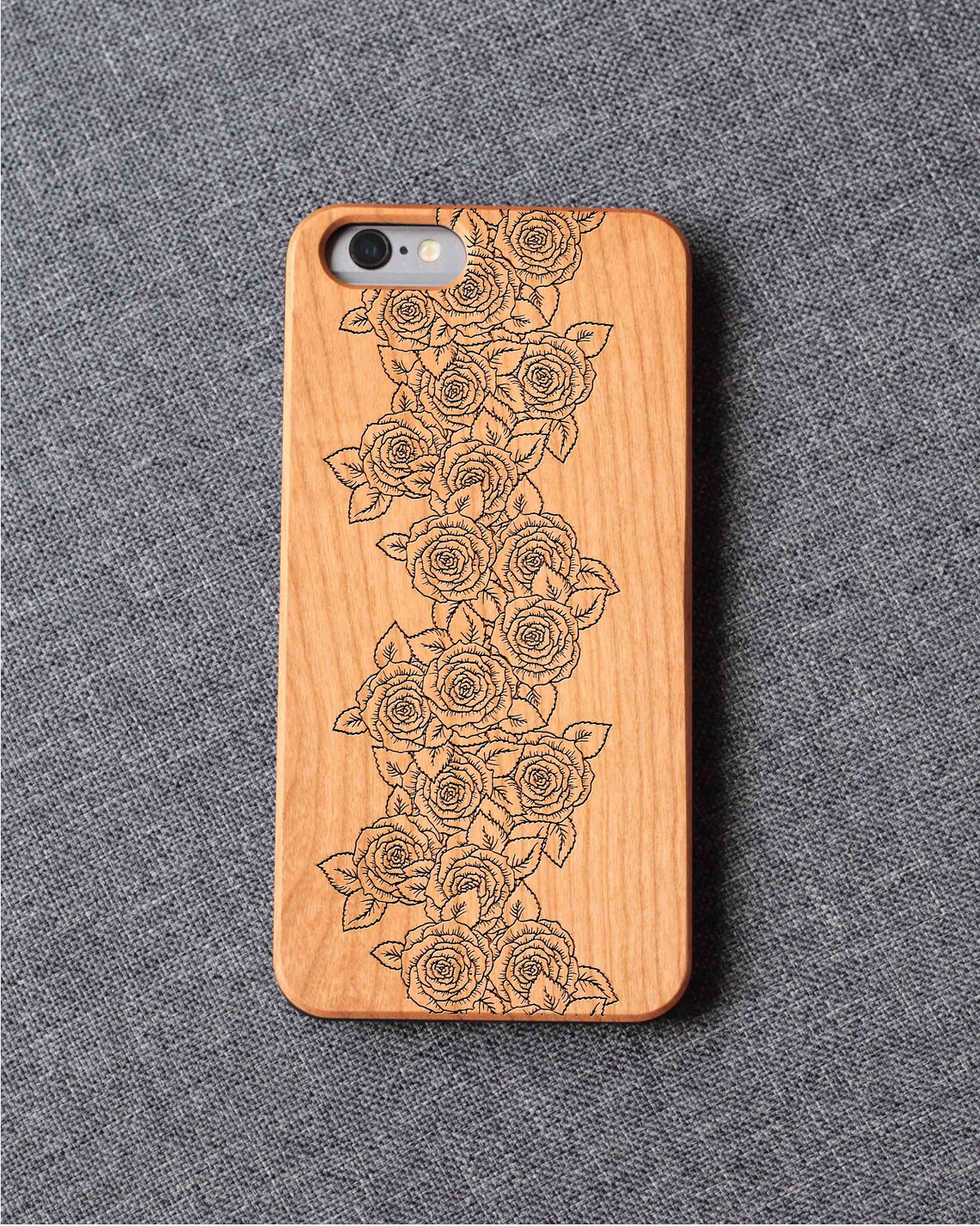 Garden Roses Iphone Case For 13 Mini 11 X Wood Iphone Case Iphone 12 Wood Case Iphone 13 Pro Max, Iphone 12 Case