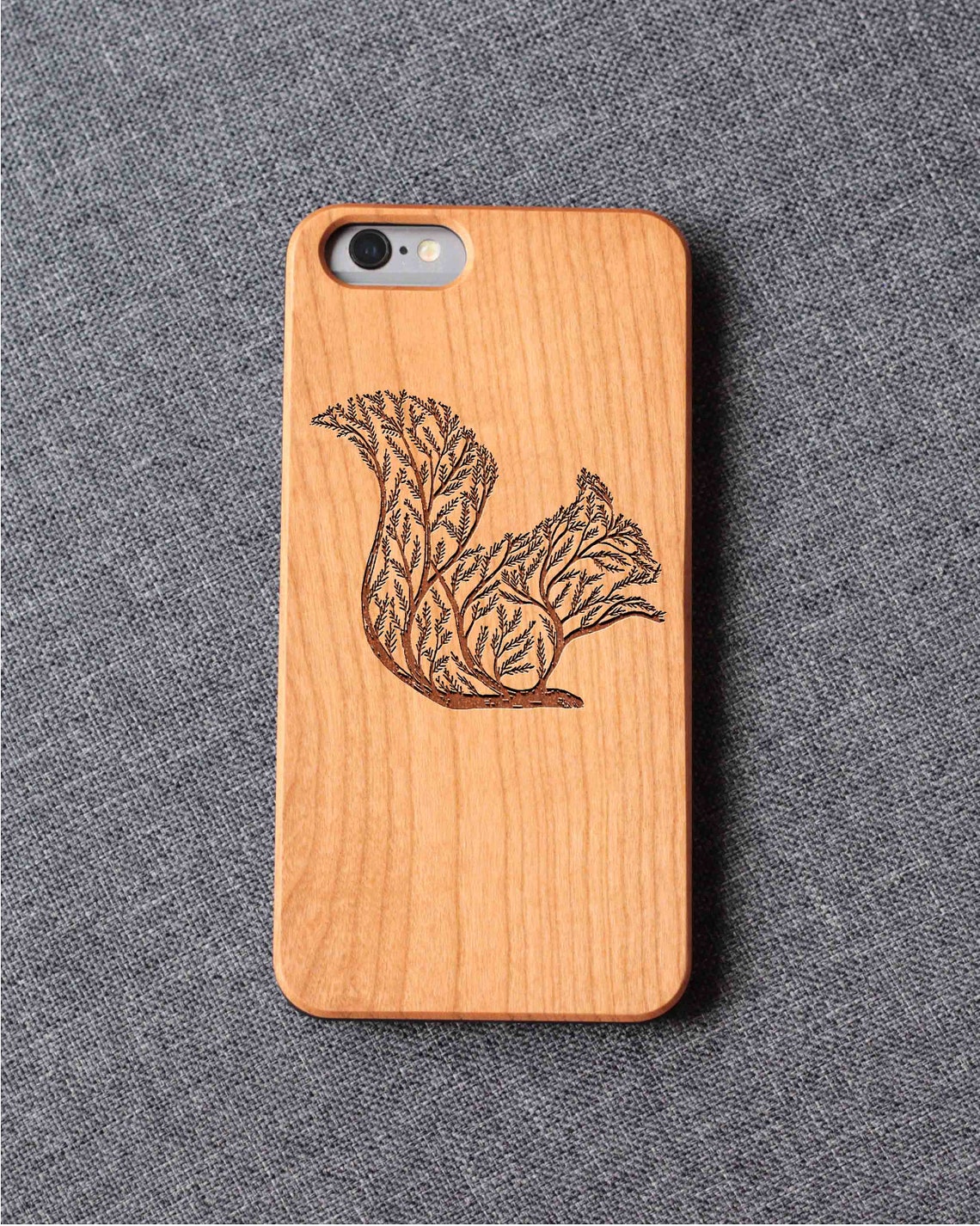 Squirrel Phone Case For Iphone 13 Mini 11 X Wood Iphone Case Wooden Iphone X Case Iphone 13 Pro Max, Iphone 12 Case