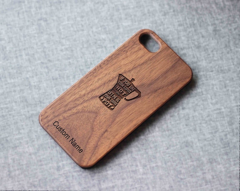 Mocha Coffee Iphone Case For 13 Mini 11 X Wood Iphone Case Iphone 12 Wood Case Iphone 13 Pro Max, Iphone 12 Case