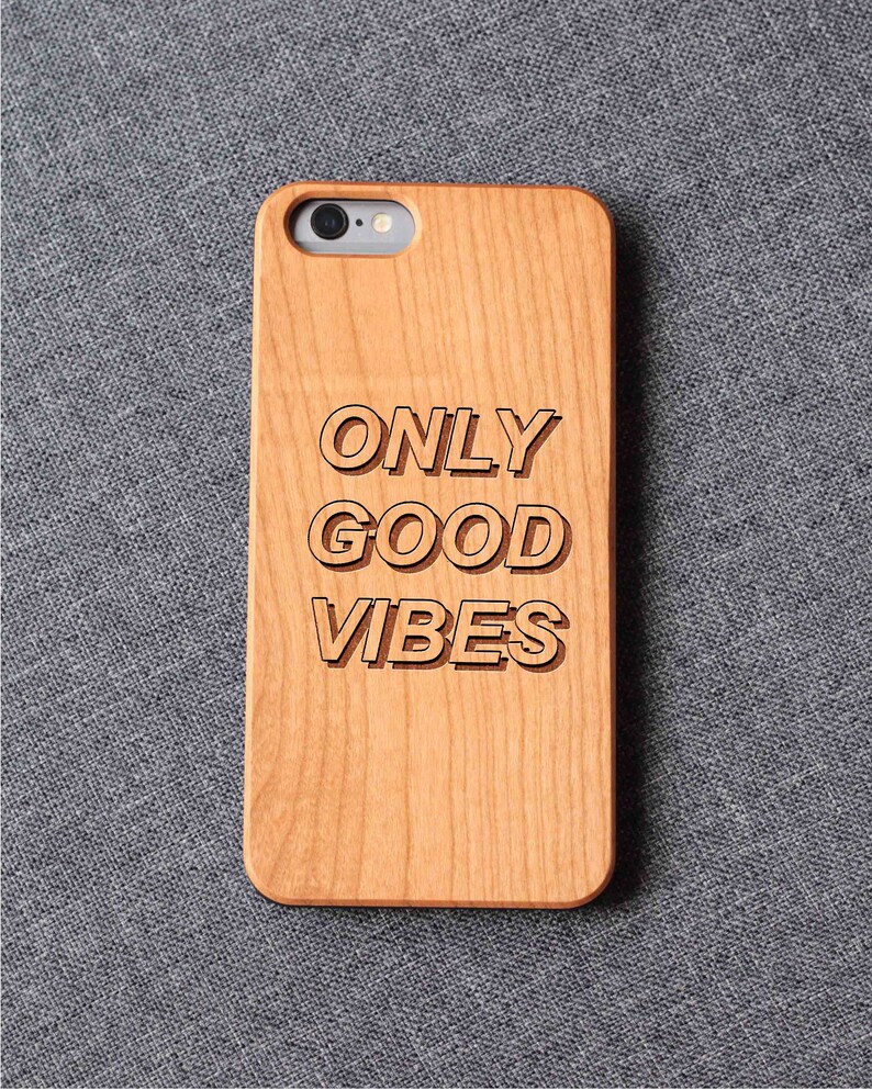 Only good vibes iPhone case for 13 mini 11 X wood iphone case iPhone 12 wood case iPhone 13 pro max, iphone 12 case