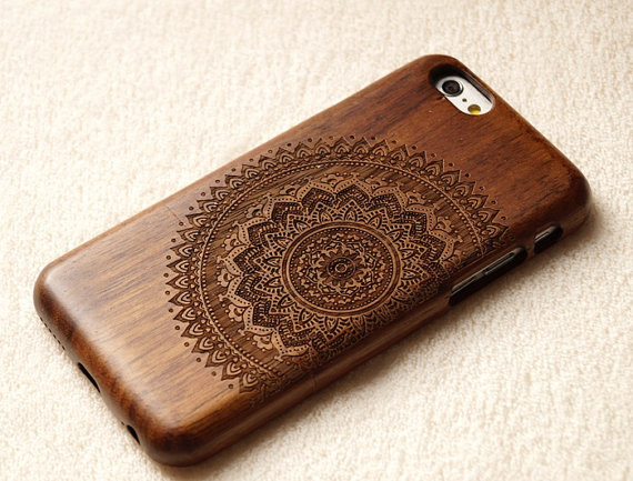 wooden iphone 6 dandelion case, iphone 6 wood case ,wood iphone 6 case,wood iphone 6 case ,Engraved compass iPhone Case