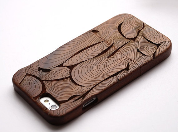 Wooden Case Personality Natural Real Phone Case Iphone 5/5c/5s/6/6 Case Wood Samsun on Luulla