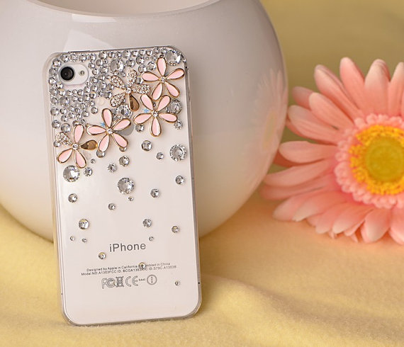 Bling flower Crystals Case iPhone 6 plus case,iphone 5/5s/5c/4s/4 ,Samsung Galaxy S3/S4/S5 cover,Samsung Note 1/2/3/4,Mega 5.8/6.3,Htc One
