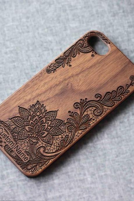 Lace Iphone Case For 13 Mini 11 X Wood Iphone Case Iphone 12 Wood Case Iphone 13 Pro Max, Iphone 12 Case