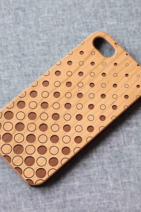 Gradient geometry dots iPhone case for 13 mini 11 X wood iphone case iPhone 12 wood case iPhone 13 pro max, iphone 12 case