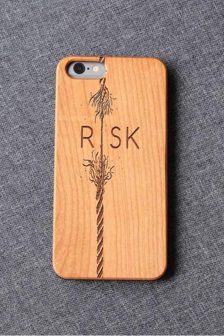 Risk Phone case for iPhone 13 mini 11 X wood iphone case wooden iPhone x case iPhone 13 pro max, iphone 12 case