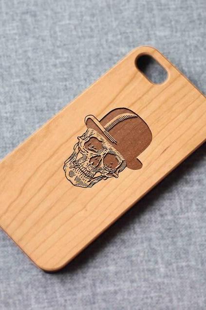 skull Phone case for iPhone 13 mini 11 X wood iphone case wooden iPhone x case iPhone 13 pro max, iphone 12 case