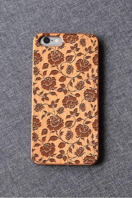 Rose Phone Case For Iphone 13 Mini 11 X Wood Iphone Case Wooden Iphone X Case Iphone 13 Pro Max, Iphone 12 Case